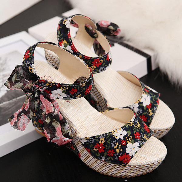 Platform Wedge Sandals